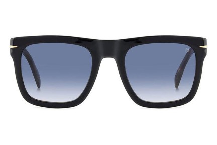 Sonnenbrille David Beckham DB7000/SFLAT WR7/08 Rechteck Schwarz