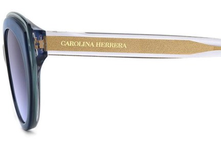 Sonnenbrille Carolina Herrera HER0250/S XW0/GB Cat Eye Blau