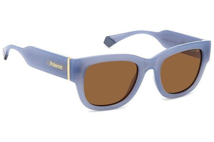 Sunglasses Polaroid PLD6213/S/X MVU/HE Polarized Rechteck Blau