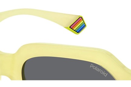 Sunglasses Polaroid PLD6212/S/X 40G/M9 Polarized Rechteck Gelb