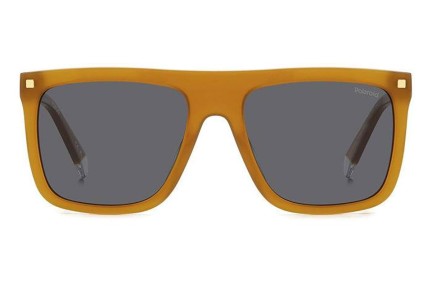 Sonnenbrille Polaroid PLD4166/S/X 40G/M9 Polarized Flat Top Braun