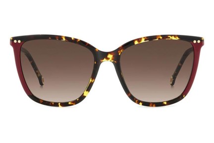 Sonnenbrille Carolina Herrera HER0245/S O63/HA Quadratisch Havanna