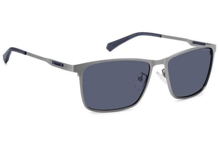 Sonnenbrille Polaroid PLD2159/G/S/X KJ1/C3 Polarized Rechteck Grau