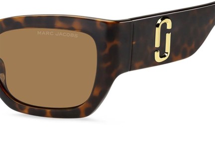 Sonnenbrille Marc Jacobs MARC723/S 086/70 Rechteck Havanna