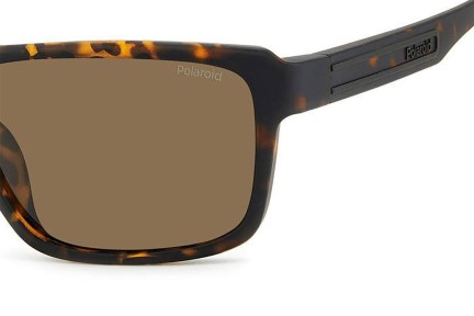 Sonnenbrille Polaroid PLD2158/S HGC/SP Polarized Rechteck Havanna