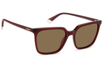 Sunglasses Polaroid PLD4163/S LHF/SP Polarized Pilot Rot