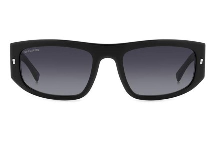 Sunglasses Dsquared2 ICON0016/S 807/9O Rechteck Schwarz