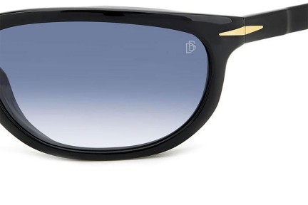 Sonnenbrille David Beckham DB7117/S 807/08 Rechteck Schwarz