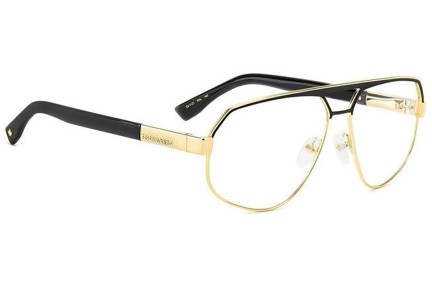 Glasses Dsquared2 D20121 RHL Quadratisch Gold