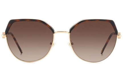 Sunglasses Carolina Herrera HER0238/S LVL/HA Rund Gold