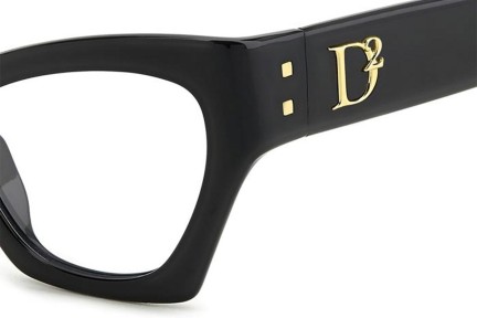 Brillen Dsquared2 D20133 807 Cat Eye Schwarz