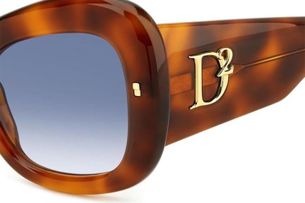 Sonnenbrille Dsquared2 D20137/S XNZ/08 Quadratisch Havanna