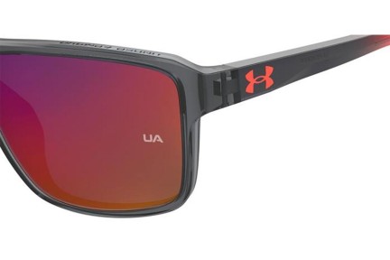 Sonnenbrille Under Armour UAKICKOFF/F 268/MI Rechteck Grau