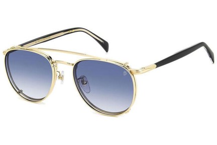 Brillen David Beckham DB1144/CS RHL/Z7 Polarized Rund Gold