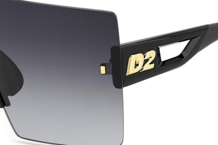 Sonnenbrille Dsquared2 D20126/S 807/9O Monoscheibe | Shield Schwarz