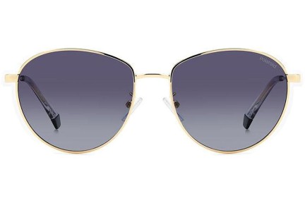 Sunglasses Polaroid PLD4171/G/S/X 2F7/WJ Polarized Rund Gold