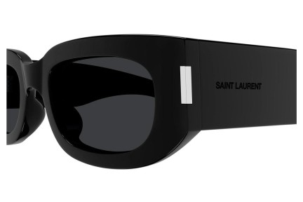 Sonnenbrille Saint Laurent SL697 001 Oval Schwarz