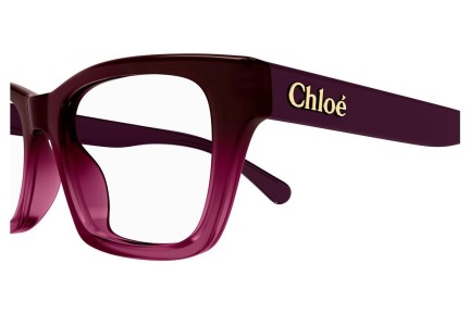 Brillen Chloe CH0242O 007 Rechteck Rot