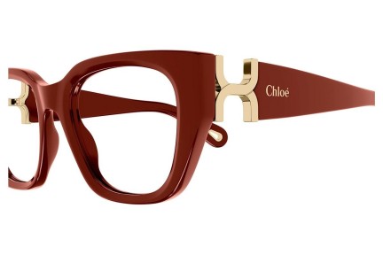 Glasses Chloe CH0238O 004 Rechteck Rot