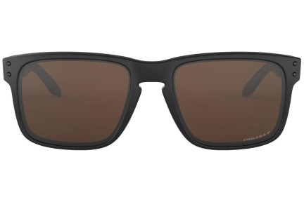 Sunglasses Oakley Holbrook Prizm Tungsten Polarized Collection OO9102-D7 PRIZM Polarized Quadratisch Schwarz