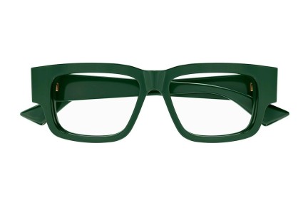 Glasses Bottega Veneta BV1280O 003 Quadratisch Grün