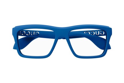 Glasses Gucci GG1573O 004 Rechteck Blau