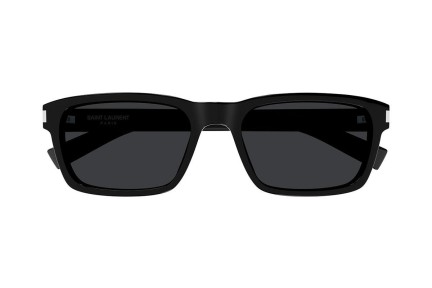 Sonnenbrille Saint Laurent SL662 001 Quadratisch Schwarz