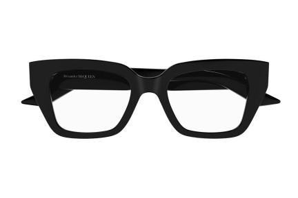 Glasses Alexander McQueen AM0453O 001 Cat Eye Schwarz