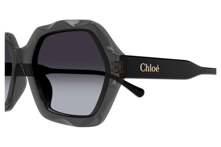 Sonnenbrille Chloe CH0227S 001 Quadratisch Grau