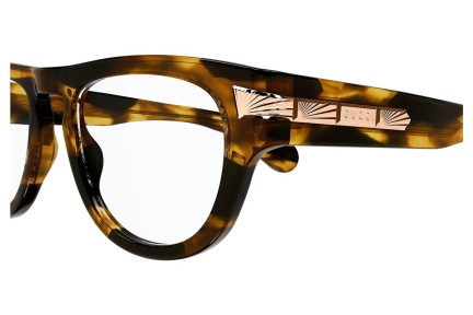 Glasses Gucci GG1519O 002 Rund Havanna