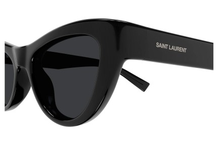 Sonnenbrille Saint Laurent SL676 001 Cat Eye Schwarz