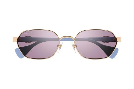 Sonnenbrille Gucci GG1593S 004 Oval Gold