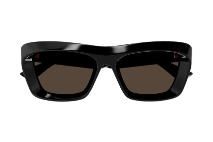 Sonnenbrille Bottega Veneta BV1283S 001 Quadratisch Schwarz