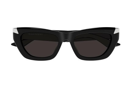 Sunglasses Alexander McQueen AM0440SA 001 Cat Eye Schwarz