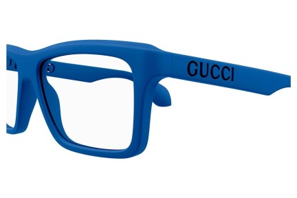 Glasses Gucci GG1573O 004 Rechteck Blau