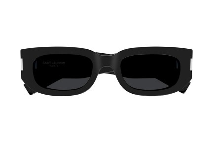 Sonnenbrille Saint Laurent SL697 001 Oval Schwarz