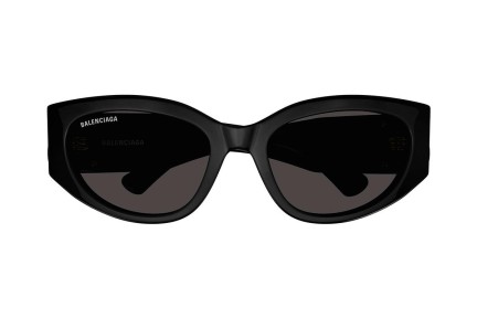 Sonnenbrille Balenciaga BB0324SK 002 Rund Schwarz