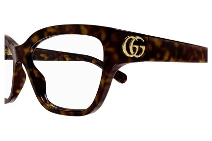 Brillen Gucci GG1597O 002 Cat Eye Havanna