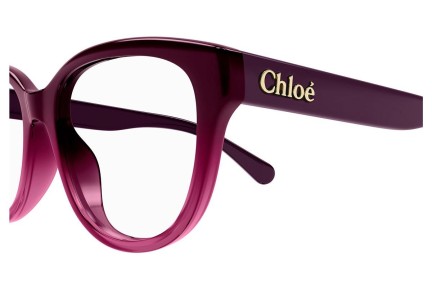 Brillen Chloe CH0243O 007 Rechteck Rot