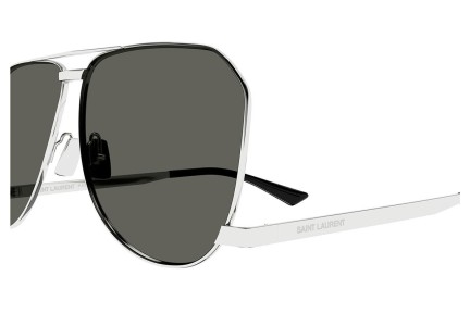 Sunglasses Saint Laurent SL690DUST 002 Pilot Silber