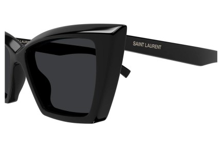 Sunglasses Saint Laurent SL657 001 Cat Eye Schwarz