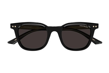 Sunglasses Mont Blanc MB0320S 001 Oval Schwarz