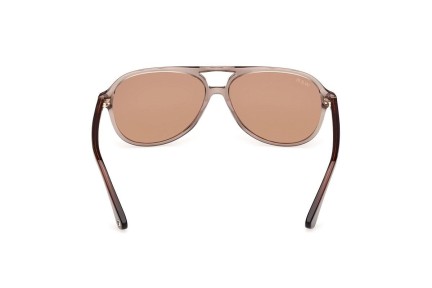 Sunglasses Web WE0368 45E Pilot Beige