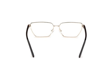 Glasses Guess GU50123 005 Rechteck Gold