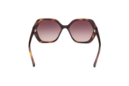 Sonnenbrille Guess GU8292 52F Rechteck Havanna