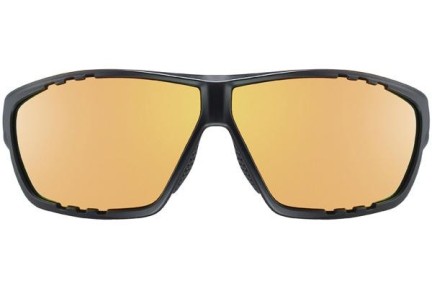 Sonnenbrille uvex sportstyle 706 colorvision vm Black Mat S1-S3 Rechteck Schwarz