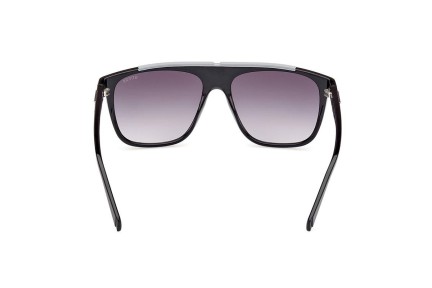 Sonnenbrille Guess GU00123 01B Quadratisch Schwarz