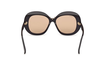 Sunglasses Max Mara MM0087 01E Rund Schwarz