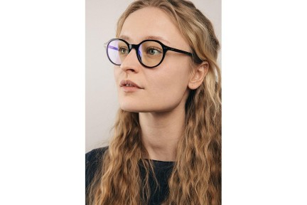 Glasses Kohe by eyerim Martin Black Rund Schwarz