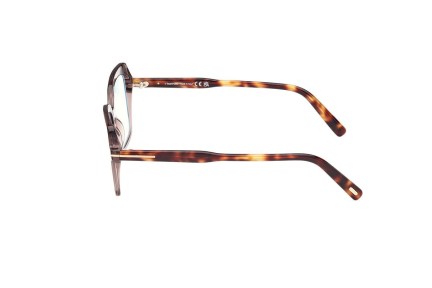 Glasses Tom Ford FT5947-B 048 Quadratisch Braun